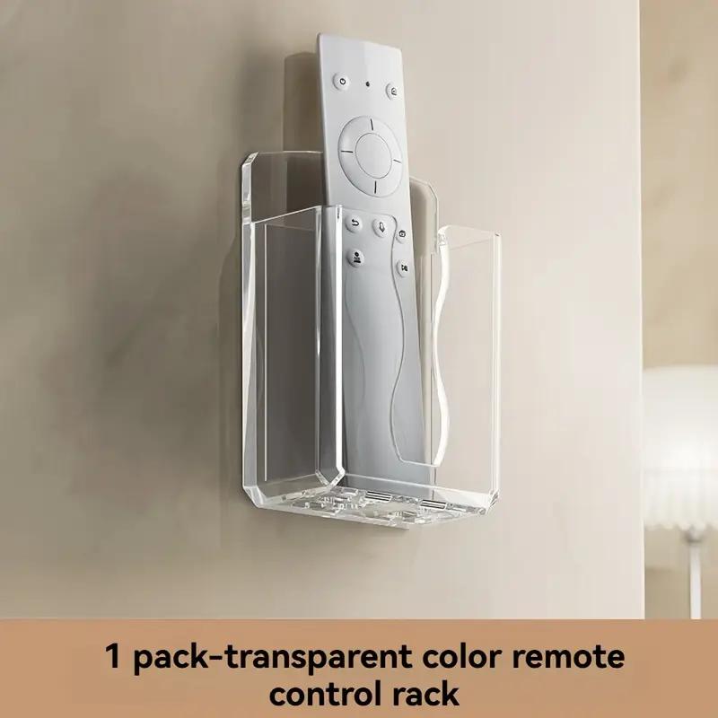 Wall-mounted Punch-free TV Air Conditioner Remote Control Wall Hanging Box Storage Box Storage Bracket Bedside Wall Hanging Storage Rack Rack