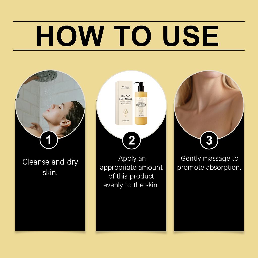 OceAura soft body essence, light and easy to push away, caring for the skin of the whole body, four seasons universal skin care essence 100g