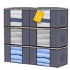 1/3/4/6/9 Pcs Foldable Comforter clothing Storage Bag Household Clothing Storage Box Dustproof Quilt Storage wardrobe organizer