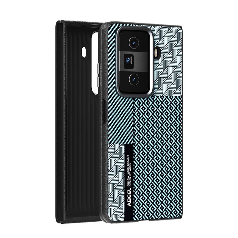For Honor Magic VS3 Case Luxury Slim Rough Magsafe Magnetic Wireless Charger Carbon Fiber Foldable Case Cover Anti-slip Grip