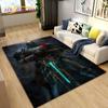 Game God of War Gamers  Area Rug Large,Carpet Rug for Living Room Bedroom Sofa Doormat Decoration,Kids Play  Non-slip Floor Mat