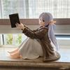 12cm Frieren Beyond Journey'S End Frieren Φιγούρα Anime Επιτραπέζια Χαριτωμένη Φιγούρα Δράσης Frieren με Πιτζάμα Μοντέλο Κούκλα Παιχνίδι