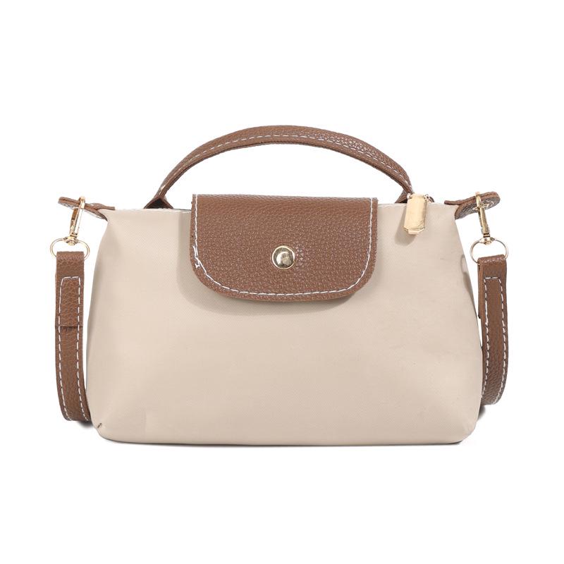 Женская нейлоновая сумка через плечо и кросс-боди с цветовыми блоками 2025 хаки 970₽