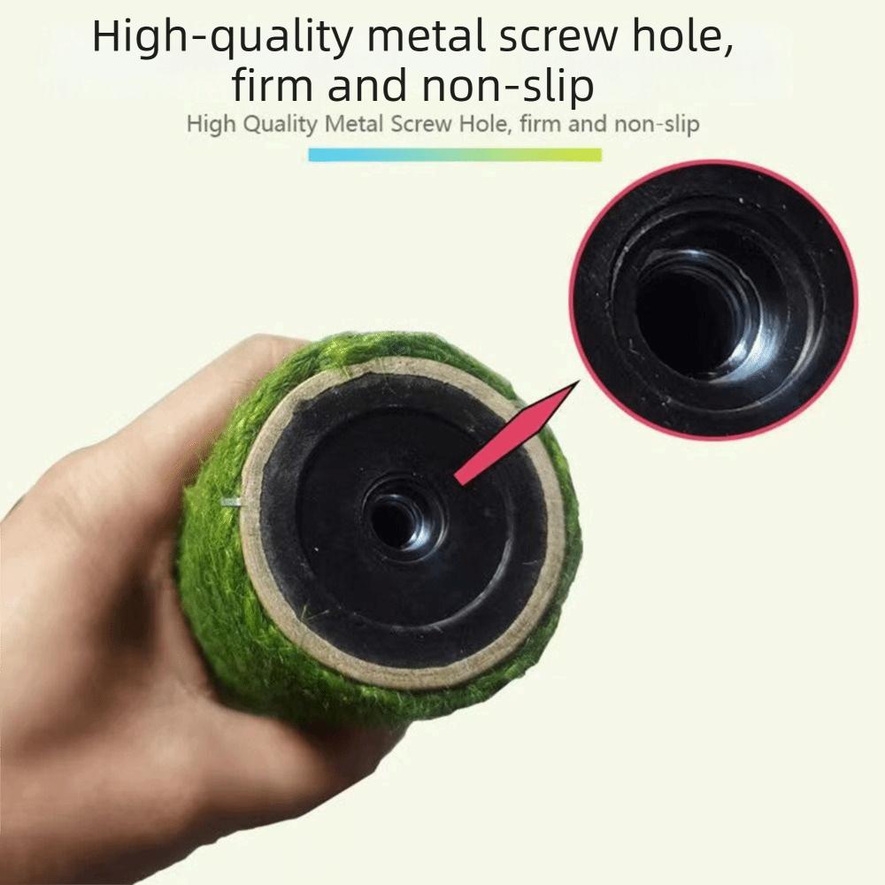 Cage Mounted Cat Scratching Post Replaceable Rotatable Cage Mounted Scratching Pole Multifunctional Easy To Install