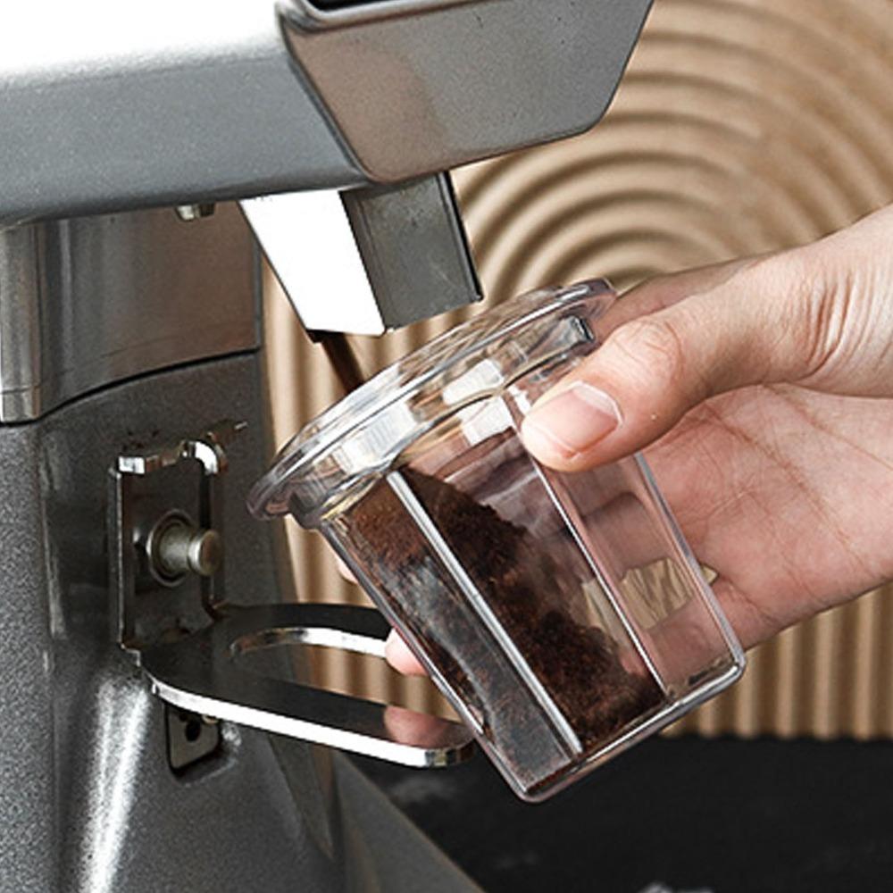Antistatic Coffee Dosing Cup Transparent Portafilter Dosing Cup Espresso Machine Accessories 58mm