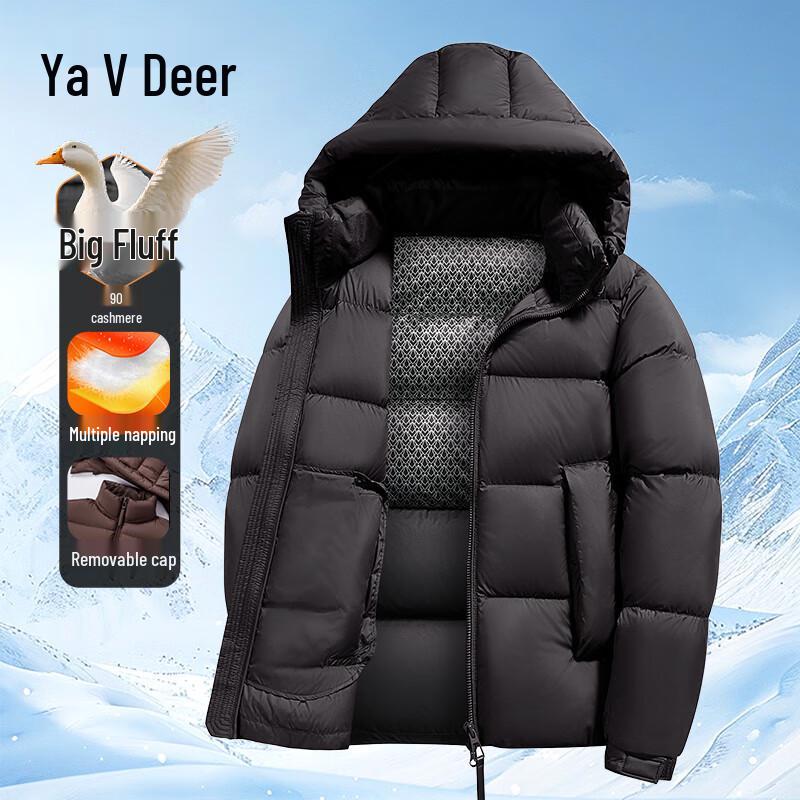 Yalu Women s 2025 Winter Short Down Puffer Jacket L