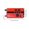 Car Inverter LCD Display DC 12V To AC 110V Converter With 4 USB Ports Power Inverters For Vehicles For Outdoor Vacation Business