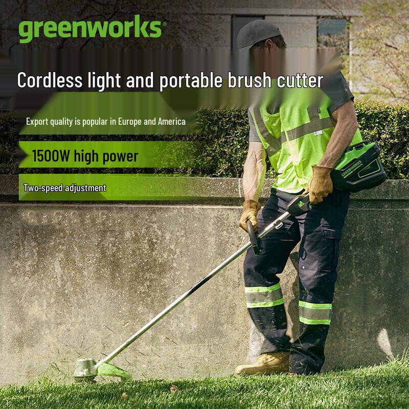 

Акумуляторний тример Greenworks 82V STB456-1 з китайською вилкою (адаптер в комплекті)