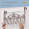 Over-the-Door No-Drill Coat Hook for Bathroom and Bedroom