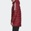 Adidas Down Jackets Men's Red Hooded Moderate Other GH4606