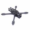 STEELE 5 220mm Wheelbase 5mm Arm Thickness Carbon Fiber X Type 5 Inch Freestyle RC FPV Racing Drone Frame Kit Accessories