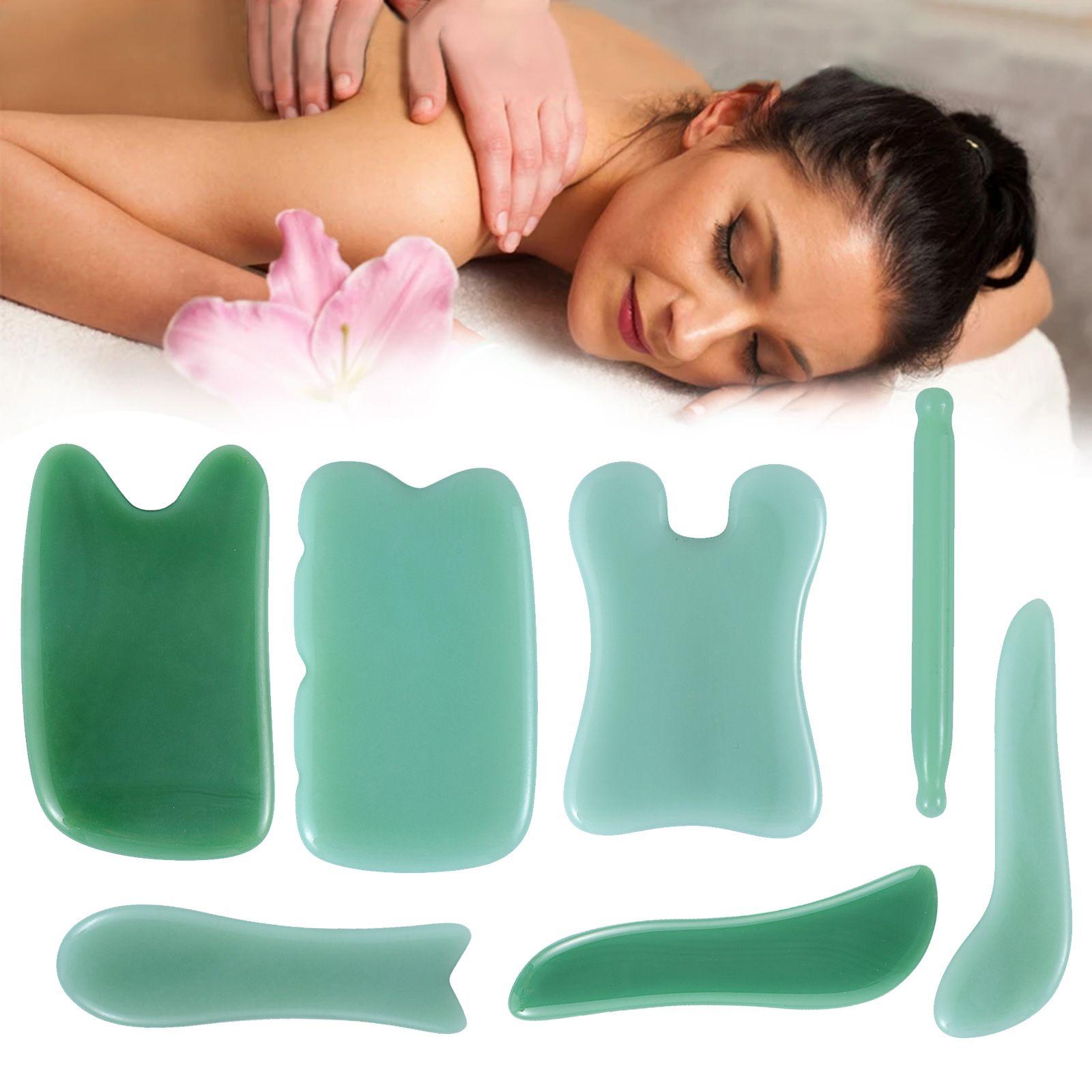 

Инструмент для массажа лица Антивозрастной натуральный массажер для лица Guasha Stone Gua Sha Scraper Нефритовая доска