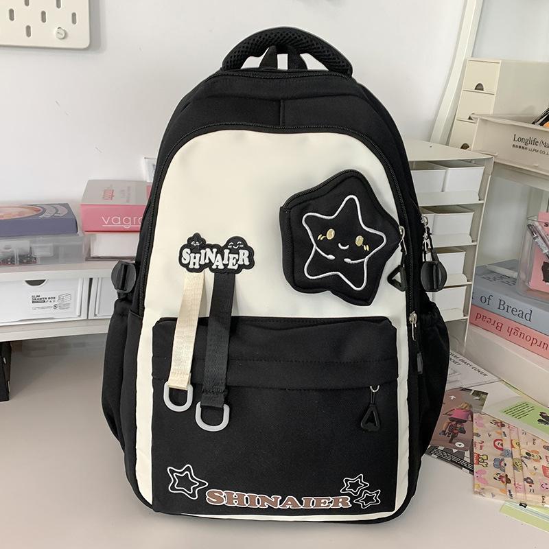 Schoolbags Children Elementary School Girls Junior High School Students High Value Ins Style Two Piece Backpack