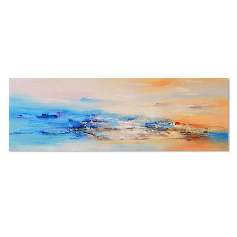 

Картина на холсте, постеры и принты на холсте, современная красочная абстрактная картина маслом на стене, художественная картина для декора гостиной 20*40cm