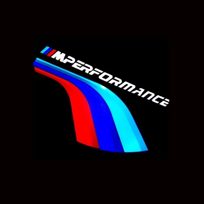 

For BMW Hot 2025 2P Car Led Projector Lamp Door LOGO Welcome Light For BMW E90 E92 M3 E60 E61 E65 F01 F02 F10 F30 F48 G30 X1 X2 2PCS чёрный