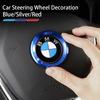 Car Decoration Ring Steering Wheel Circle Sticker Frame Metal Cover For G30 G32 G01 G02 G05 G06 G07 G26 G23 G22 F40 F20 G08 OT4