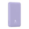 Magnetyczny Mini Powerbank Baseus 5000Mah 20W (Fioletowy)