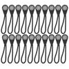 20 Pcs Durable Luminous Backpack Zipper Puller Easy To Find Machine Washable Zipper Pull Head Anti-Lost Zipper Pull Backpacks