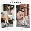 Womens Chunky Sneakers Platform Shoes Breathable Lightweight Comfortable Retro Casual Walking