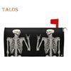 Mailbox Cover Halloween Themed Magnetic Mailbox Wrap Colorful Gothic Mailbox Sleeve for Garden Yard Home Outdoor Decor