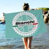 B-Bianchi Bike Logo Beach Towel For Kids Bath Towel Pool Towel Vacation Gift Picnic Towel Party Gift