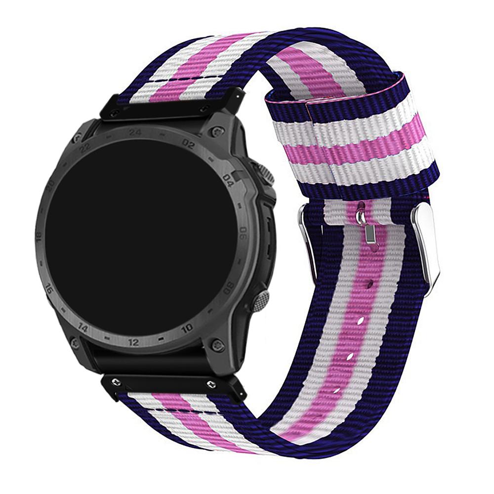 

Ремешок QuickFit 20 мм 22 мм 26 мм для Garmin fenix 8 E 7 7X 7S Pro 6 6X 6S 5S plus 3 HR, нейлоновый ремешок для часов Garmin Quatix 7 6 5 3, наручный ремень QuickFit 20mm белый/синий