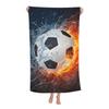 Cool Ball Sport Beach Towel Soft Microfiber Quick Dry Bath Towel for Bathroom Men Boy Pool Camping Travel Swimming Picnic Sports