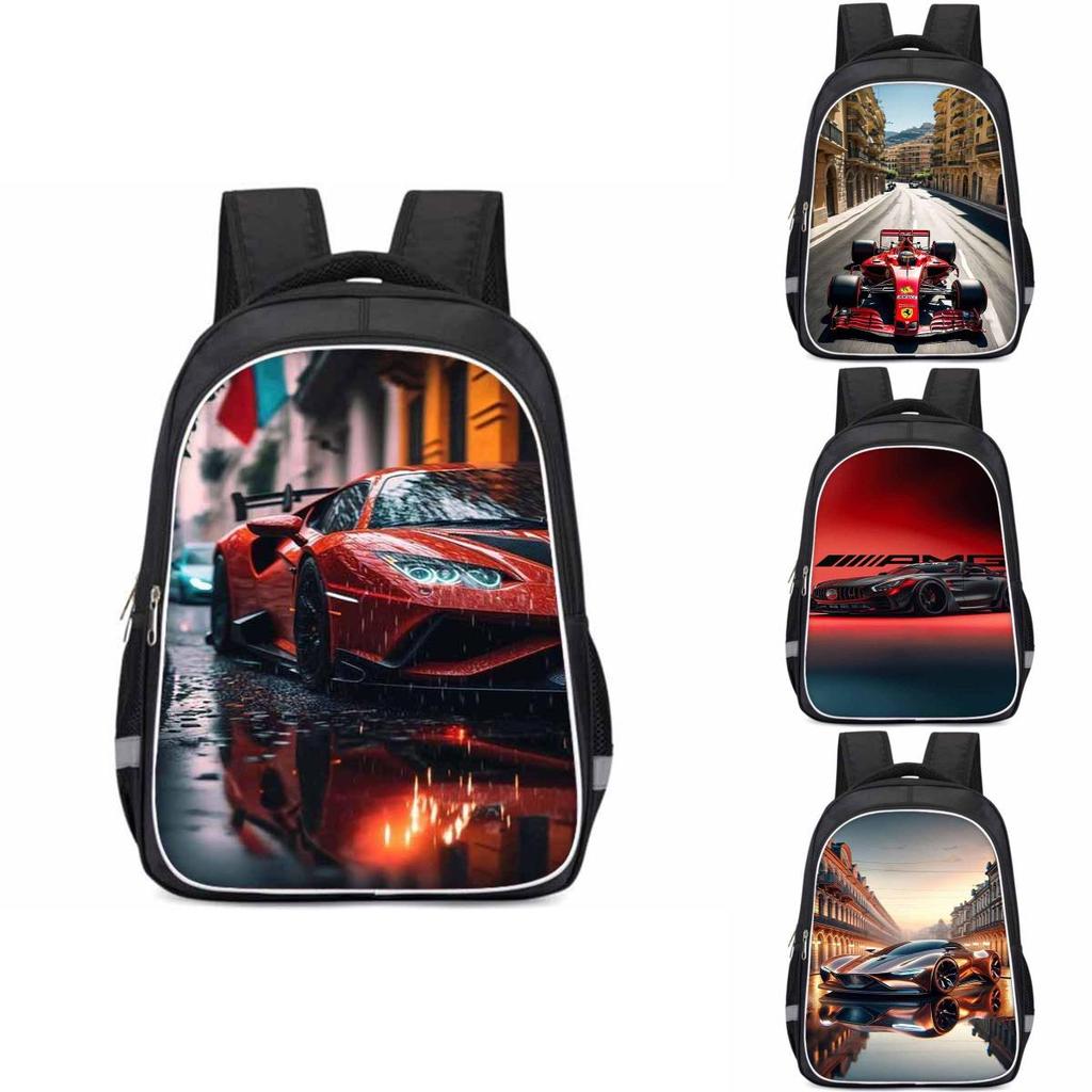 Large Capacity Lightweight Oxford Cloth Kids Backpack For School Boys And Girls