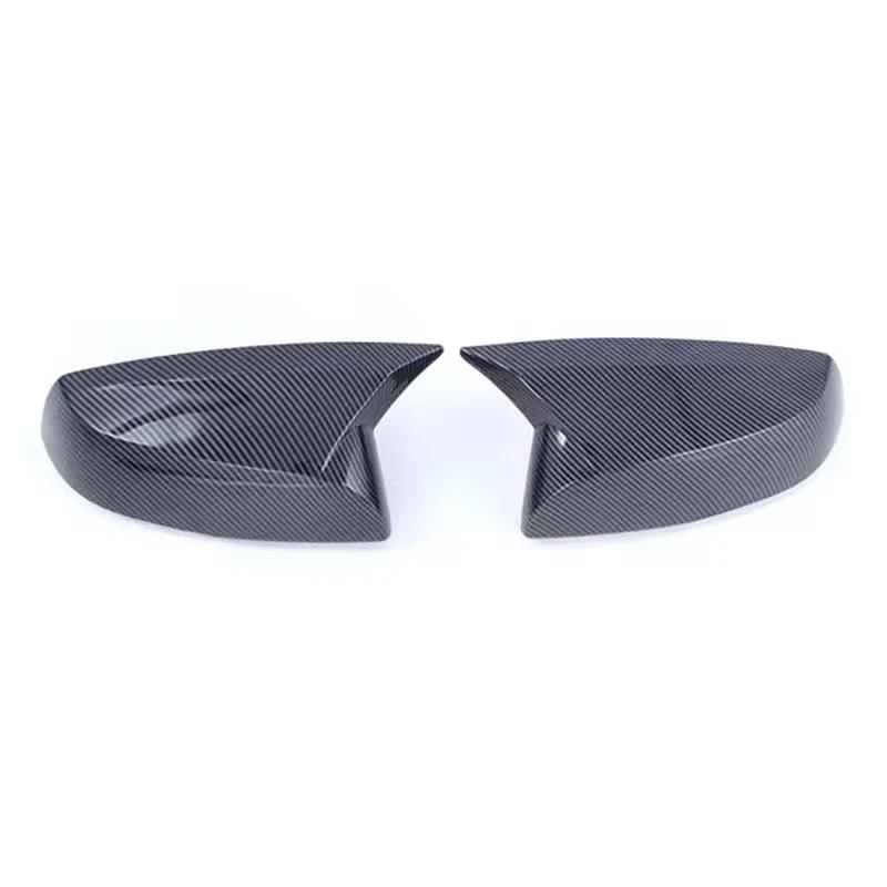 Decoration Door Mirror Cover For Toyota Tacoma 2016- RAV4 - Carbon Fiber Glossy Black Rearview Accessories Carbon Fiber