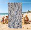Ethnic Paisley Beach Towel, Airy Quick Dry Bath Towel, Souvenir Gift For Couples & Families, Vacation Travel Essential