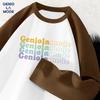 GENIOLAMODE Men's Colorblock Raglan Long Sleeve T-Shirt