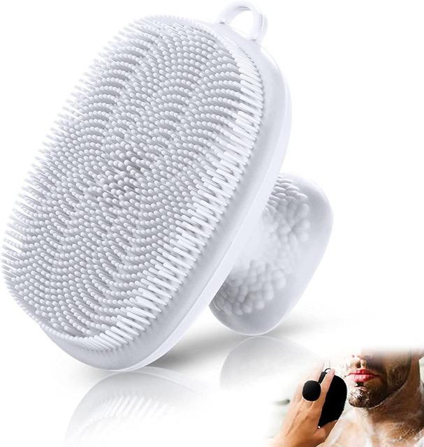 Silicone Face Scrubber for Men and Women Facial Cleansing Brush Silicone Face Wash Brush Manual Cleansing Skin Care Face Brush
