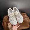 Fashion Autumn Women Sport Shoes Casual Sneakers 2025 New Fashion Lace Up Running Hiking Shoes Woman Pearl Breathable Zapatos Mujer