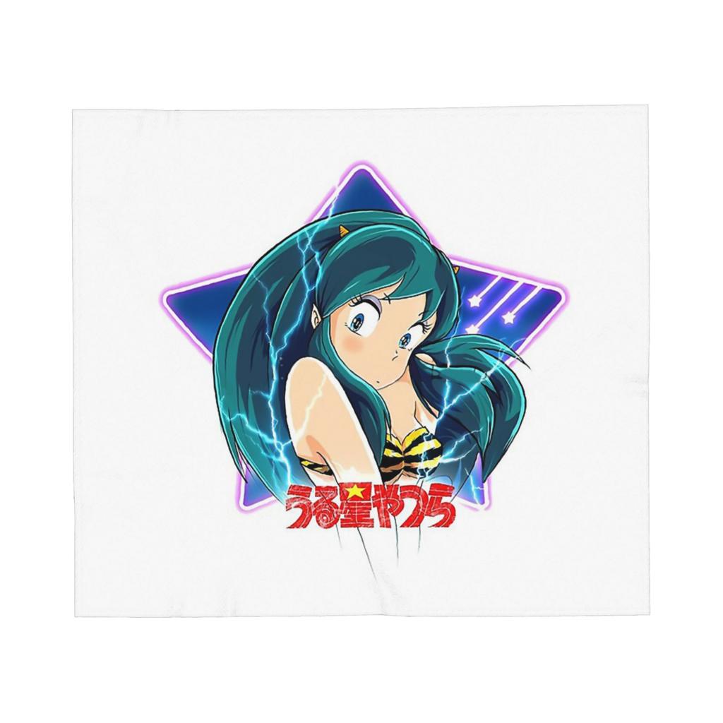 Urusei Yatsura Lum Decke Fleece Herbst/Winter Weltraummädchen Tragbar Ultra-Weich Überwurfdecke für Bett Draußen Plüsch Dünne Steppdecke