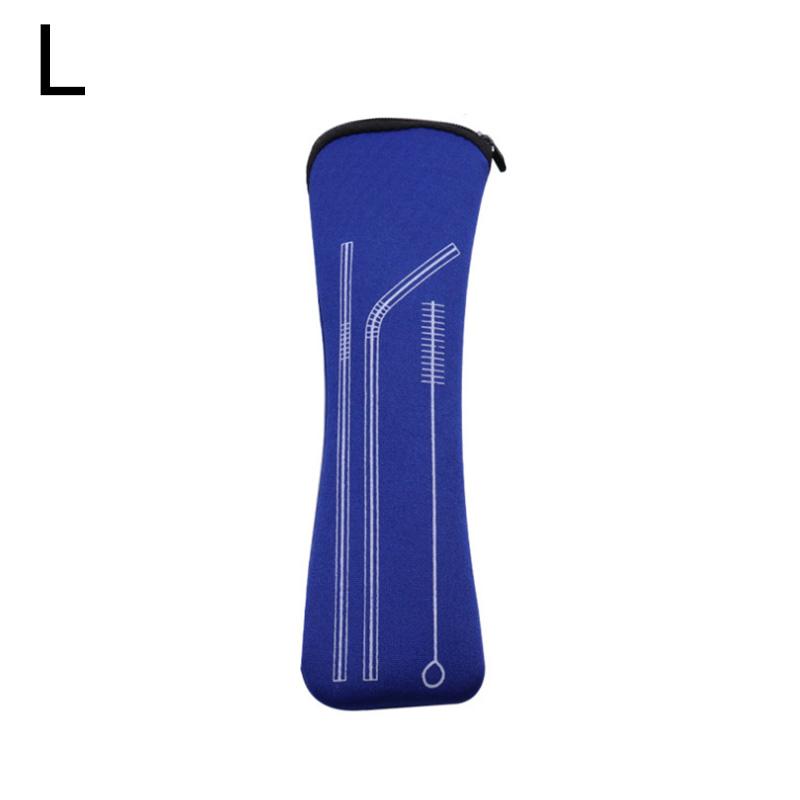 Tableware Bag Box Cutlery Storage Bag Portable Travel Fork Spoon Knife Dinnerware Packaging Pouch Storage Case with Zipper
