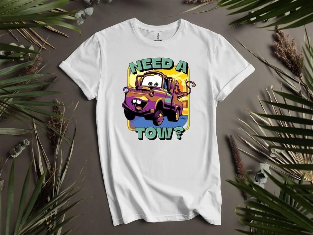 

Comfort Colors Tow Mater Cars Truck T Hoodie Tshirt Men Women Unisex AD183 M