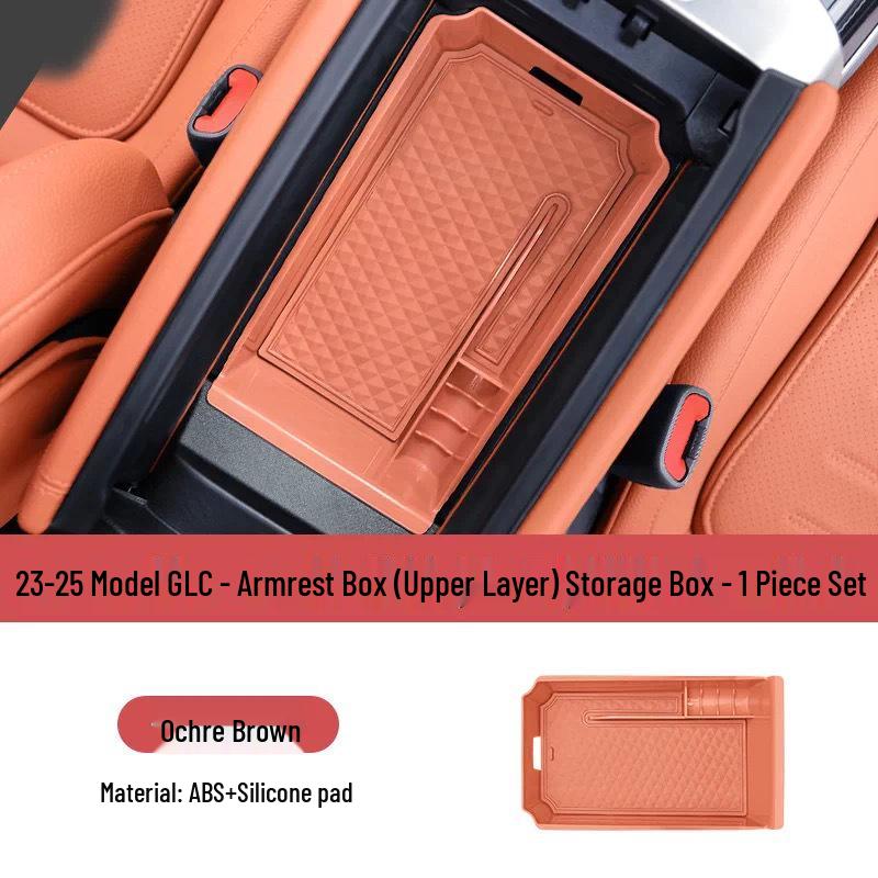 Armrest Storage Box for 23-26 Mercedes-Benz GLC Center Console (GLC260/GLC300)