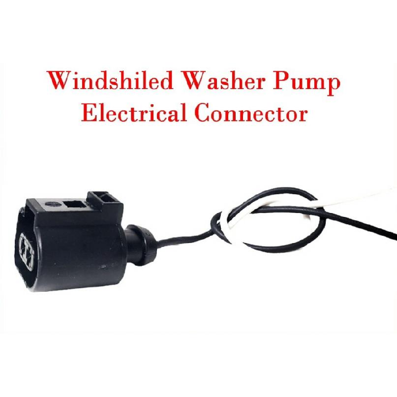 Dual Nozzle Windshield Washer Pump Connector Front/Rear Fits Acura GM Mercedes &