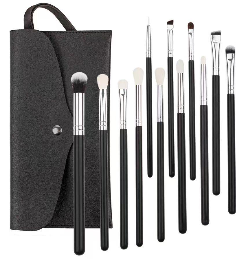 15-Piece Super Soft Makeup Brush Set: Powder, Blush, Foundation, Eyeshadow Brushes & More.