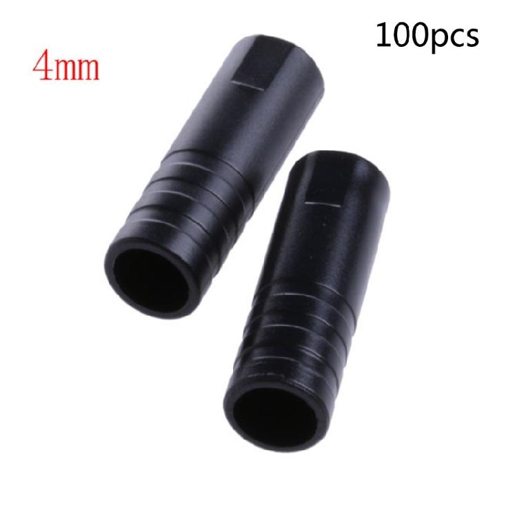 100Pcs 4/5mm Bike Derailleur Shifts and Brake Wire Cable Housing Ferrule End Cap