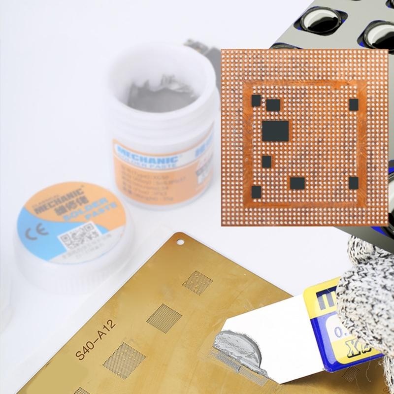 High Precise Soldering Pastes Suitable for Circuit Board Phone and Computer Repairs Electronic Component & PCB Assembly