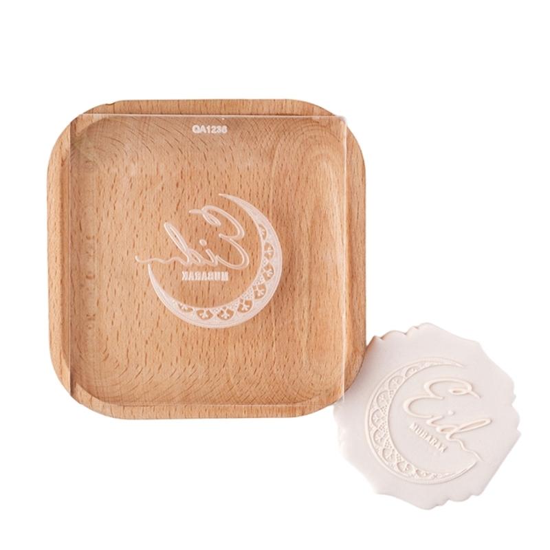 Plastic Biscuit Molds Cookie Stamp Tower Moon Pattern Cookie Cutter DIY Fondants Cake Molds Kitchen Pastries Bakewares