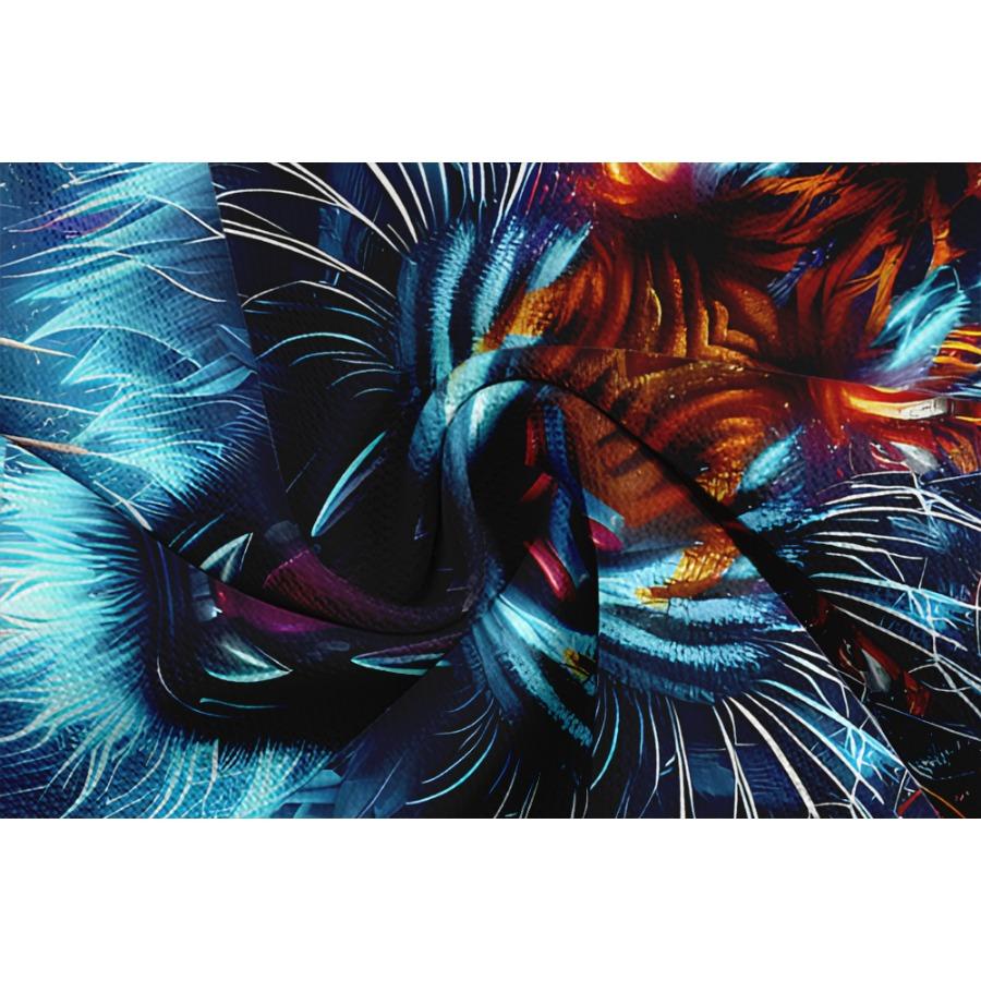 Tiger Pattern Tees Summer T Shirts Men Streetwear God Black 3D Print T Shirt Fashion O Neck Short Sleeve Tops