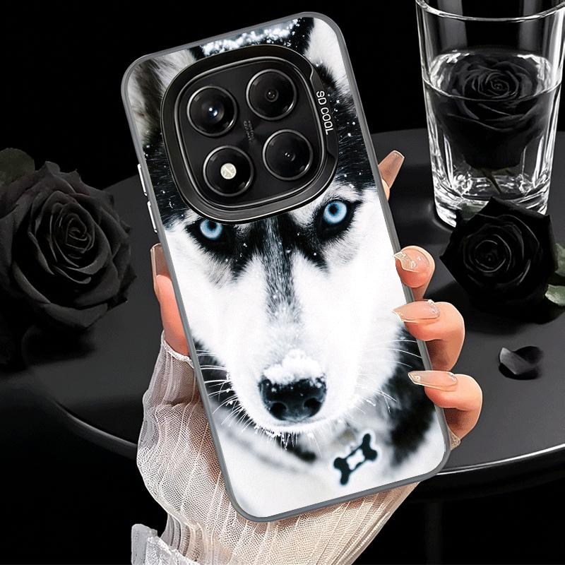 

Alaskan Husky Cute Dogs Shockproof Phone Case for Xiaomi Redmi Note 15 14 13 12 Pro Plus 11 11S 11T 5G Cover Anti Fall Fundas Redmi Note 11T 5G
