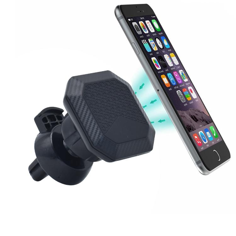 Keepo Newest Popular Factory Price Black Universal 360 Rotation Magnetic Smartphone Stand Car Air Vent Mount Holder