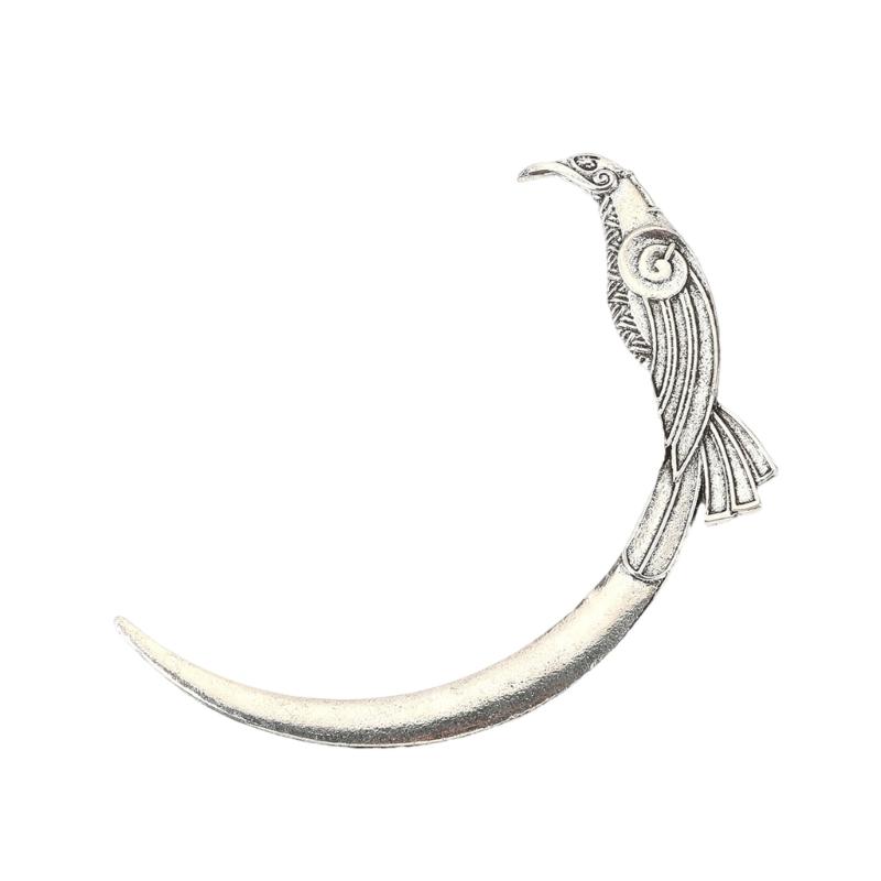 Hair Stick Crows Hair Ornament Knotwork Hairpiece Gothic Bohemian Festival Headpiece Wedding Bridal Hairpin 1