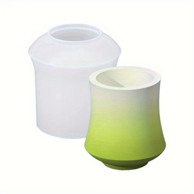 

Home Decoration Bamboo Candle Cup Silicone Mold DIY Epoxy Resin Casting Pen Holder Cement Gypsum Jewelry Mold Wholesale