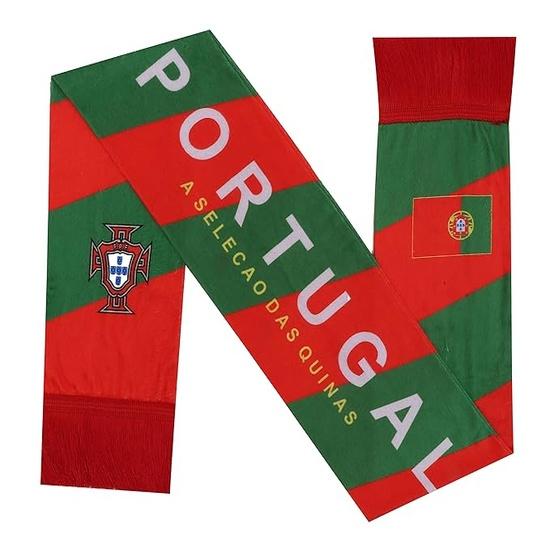 KNK Soccer Winter Muffler Football Scarf Country World Cup Fans Soccer Scarves velvet Fur Premium Fabric Fortugal