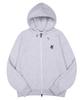 Another Archive Overlap 2-Way Zip-Up Hoodie_Gray