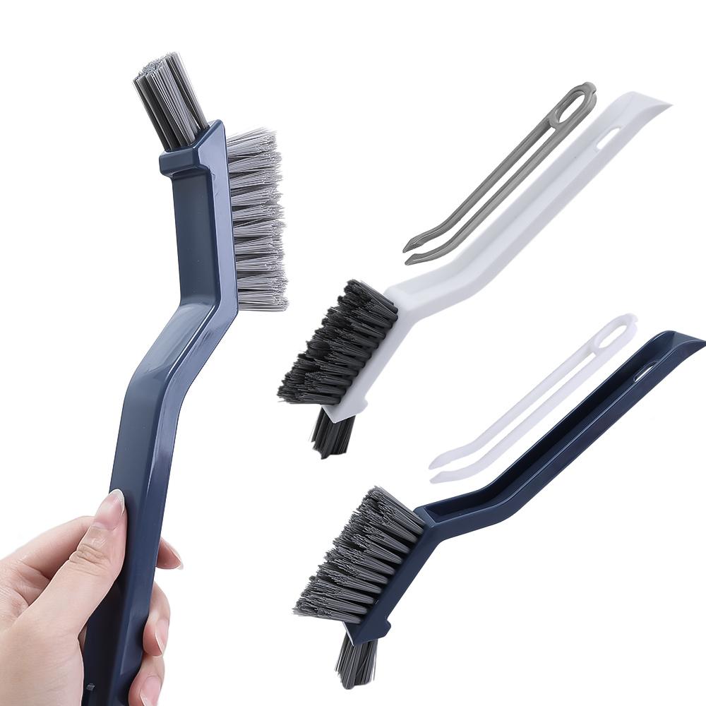 1 szt. 3 w 1 plastikowa szczotka do czyszczenia szczelin w łazience